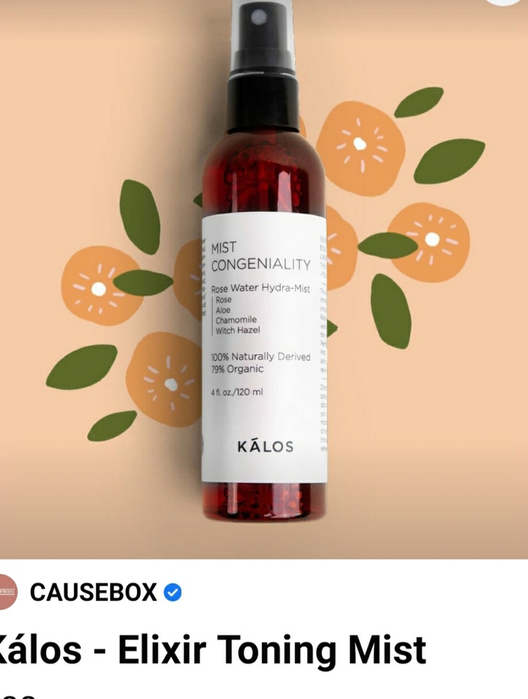 Kalos Rose Water Hydra Mist